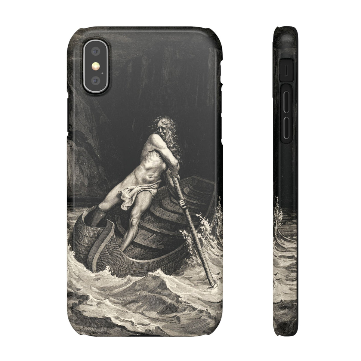 Canto III - Charon by Gustave Doré - iPhone Slim Case