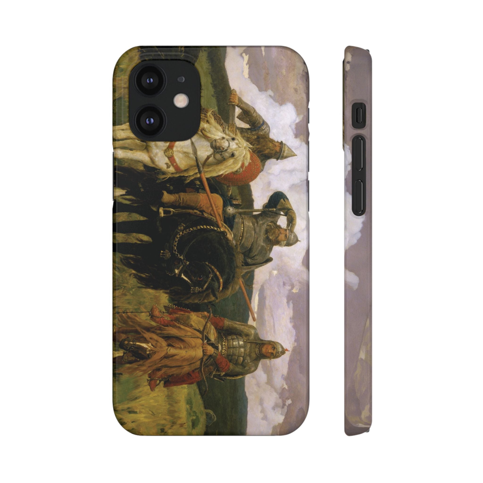 Bogatyrs by Viktor Vasnetsov - iPhone Slim Case