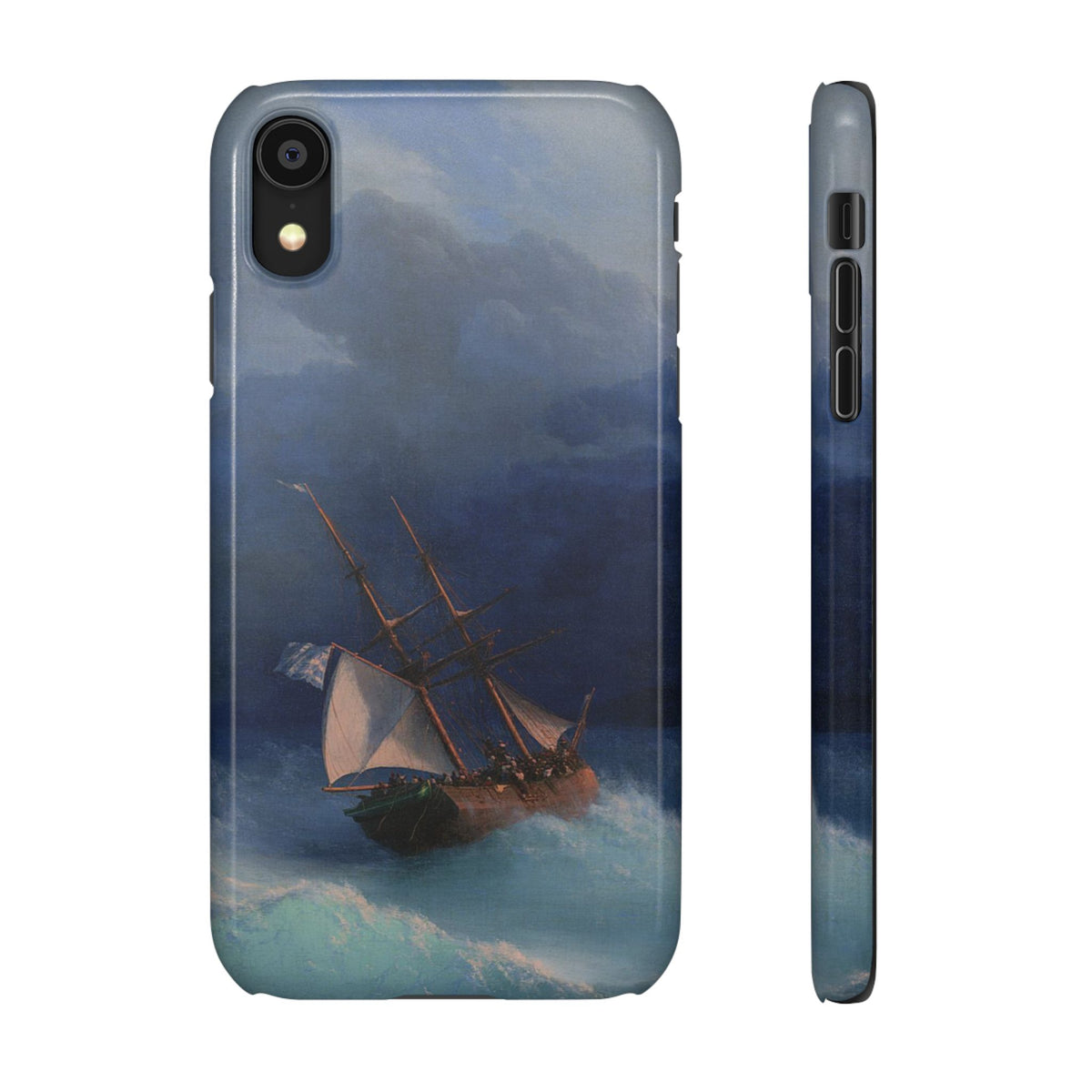 Along the Coast by Ivan Aivazovsky - iPhone Slim Case