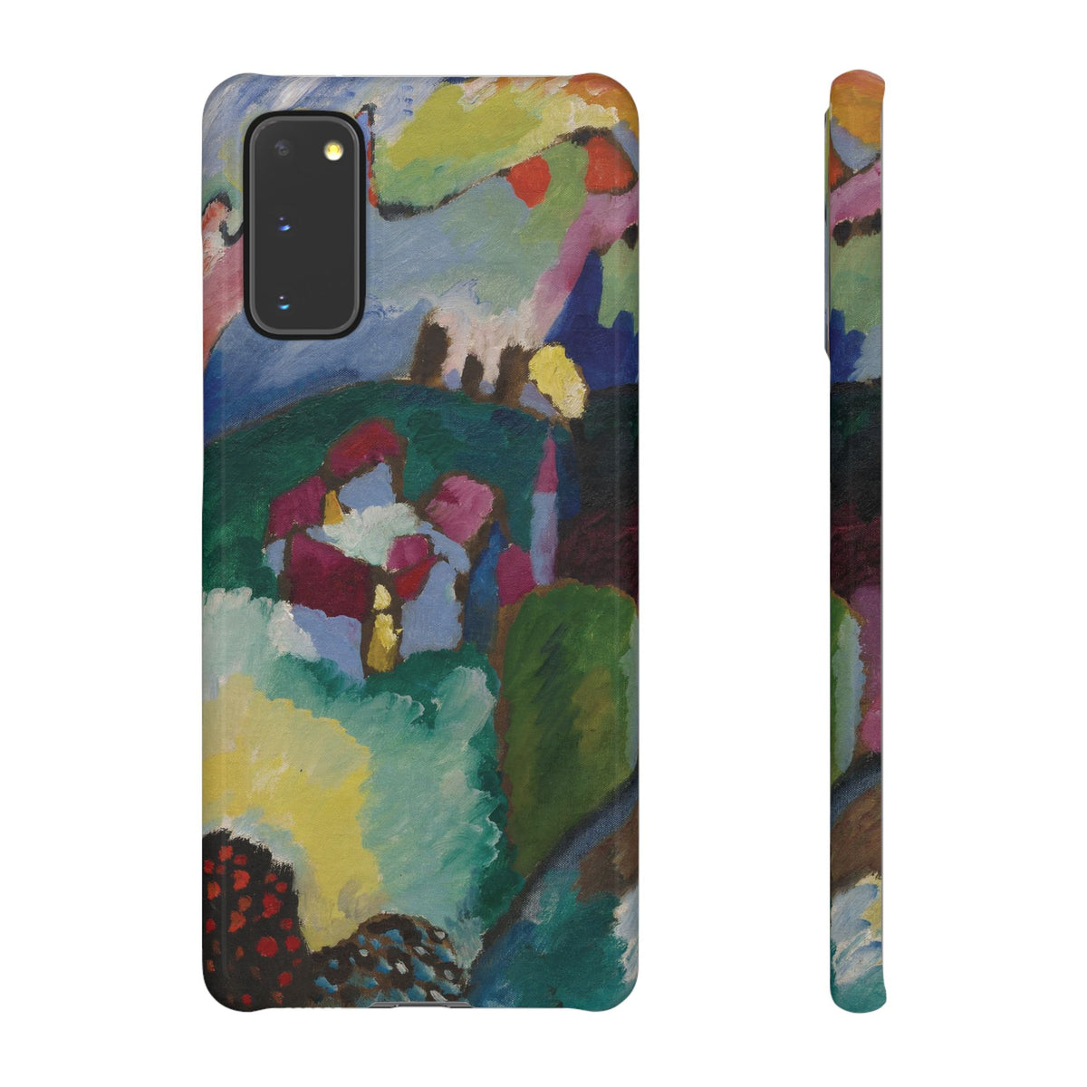 Landscape with Factory Chimney by Vasily Kandinsky - Samsung Slim Case