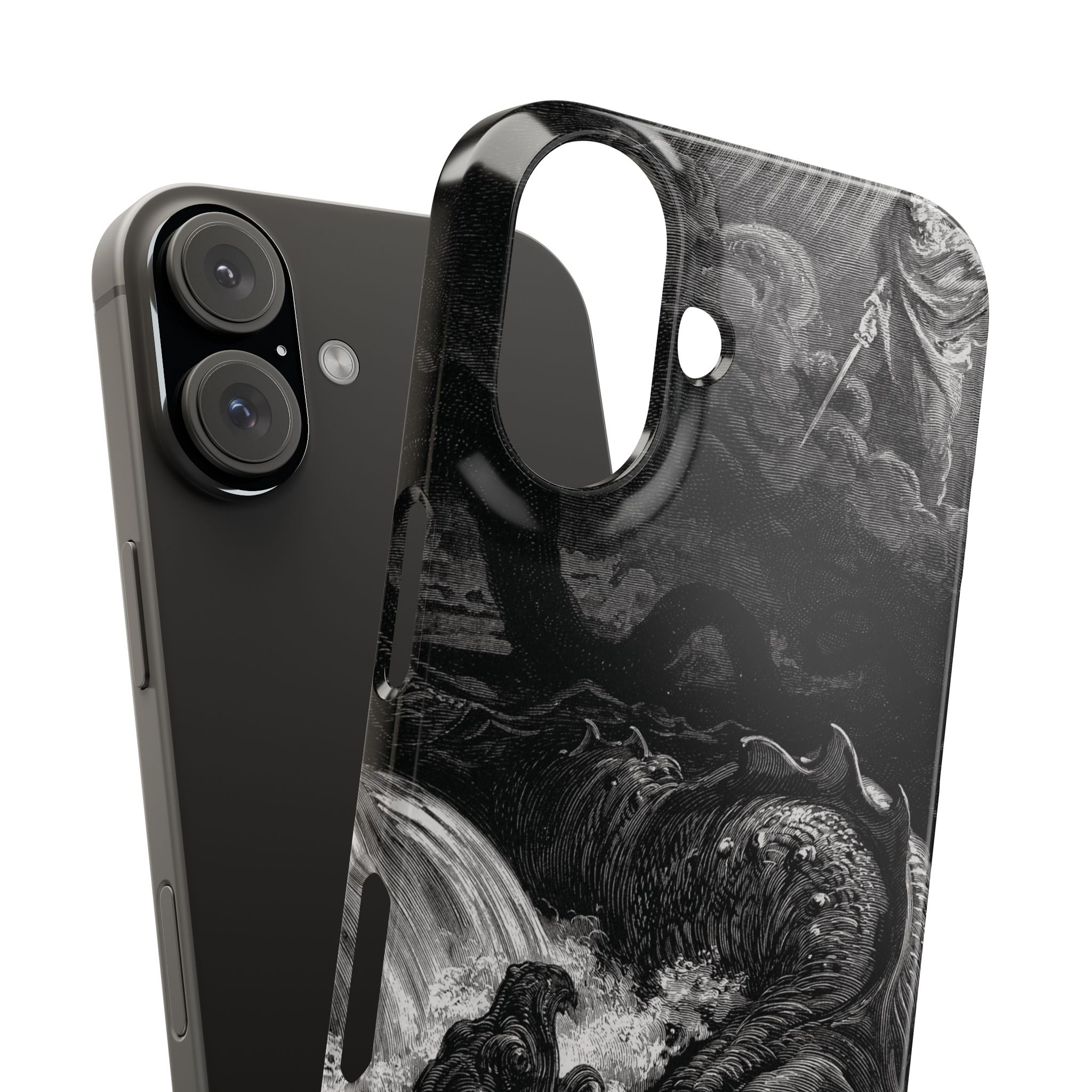 The Destruction of Leviathan by Gustave Doré - iPhone Slim Case