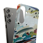 Romantic Landscape by Vasily Kandinsky - Samsung Slim Case