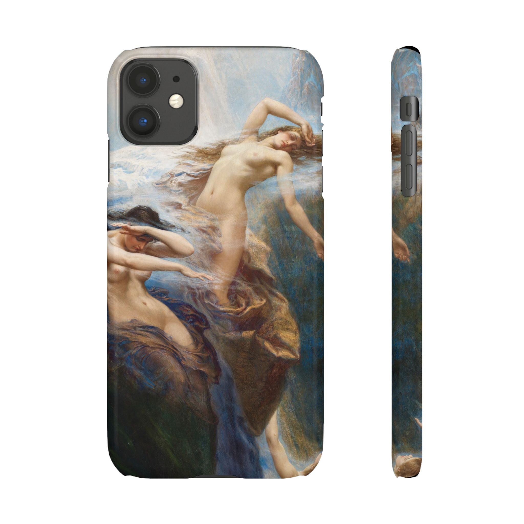 The Mountain Mists by Herbert James Draper - iPhone Slim Case