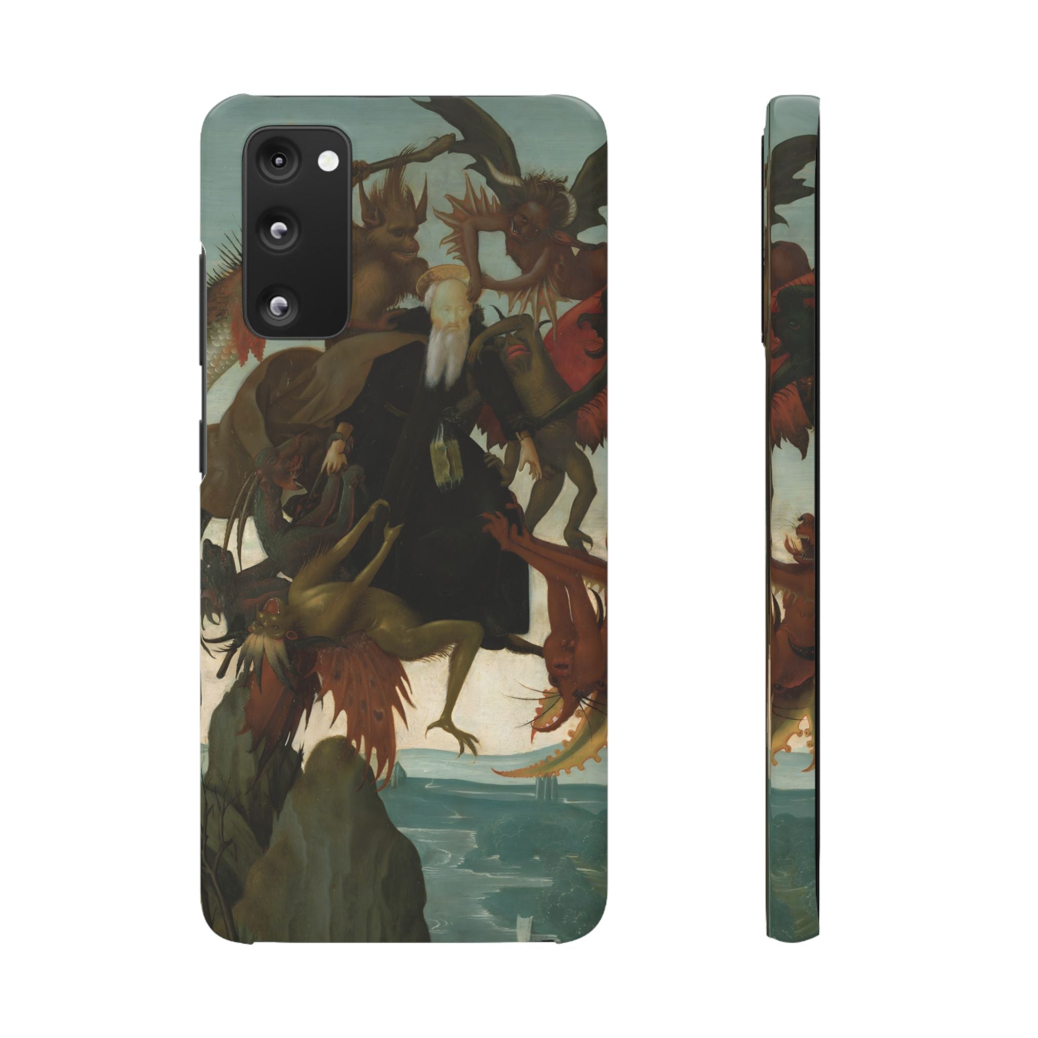 The Torment of Saint Anthony by Michelangelo - Samsung Slim Case