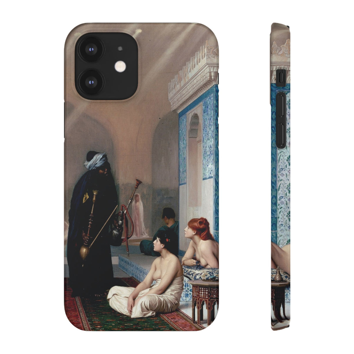 Pool in a Harem by Jean-Leon Gerome - iPhone Slim Case