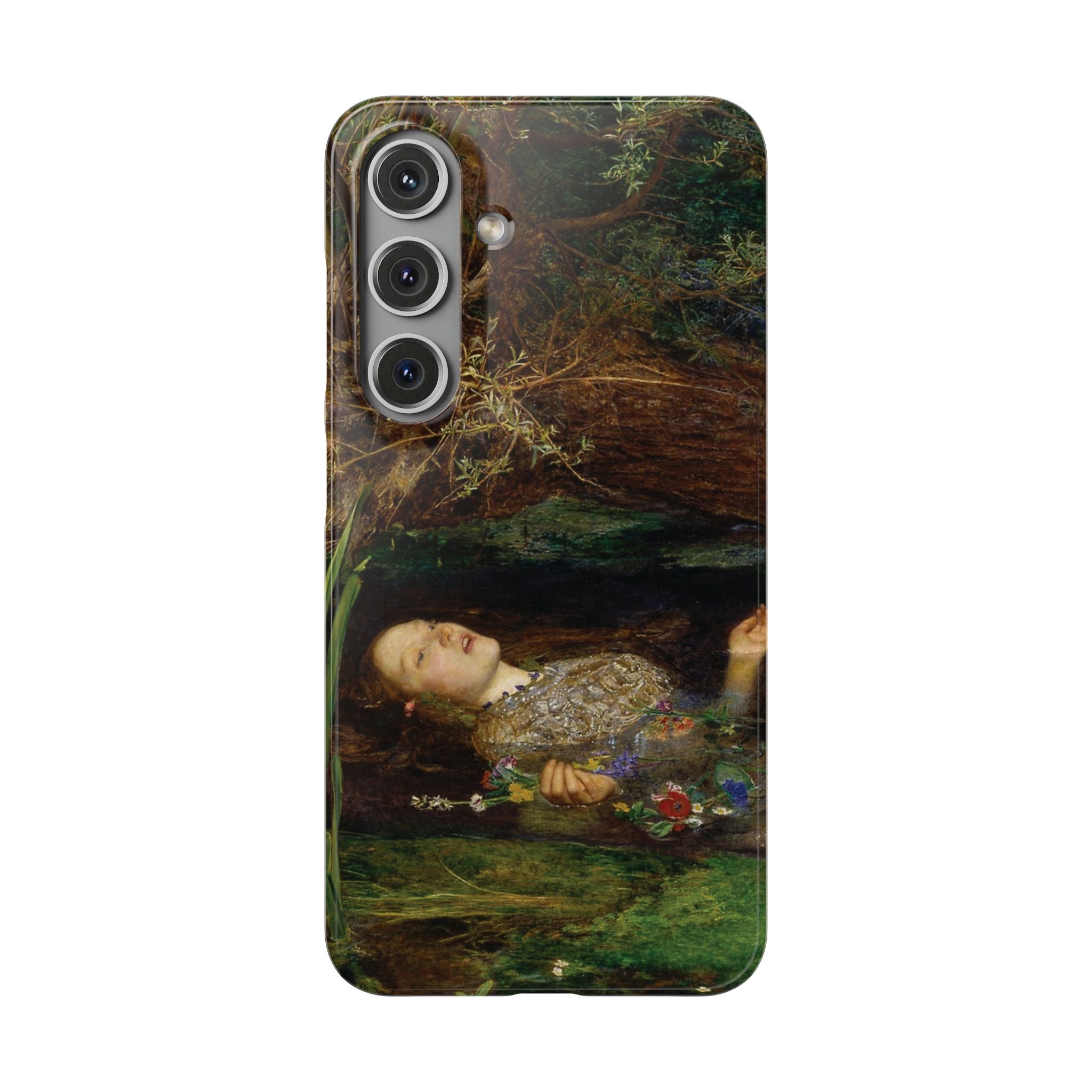 Ophelia by John Everett Millais - Samsung Slim Case
