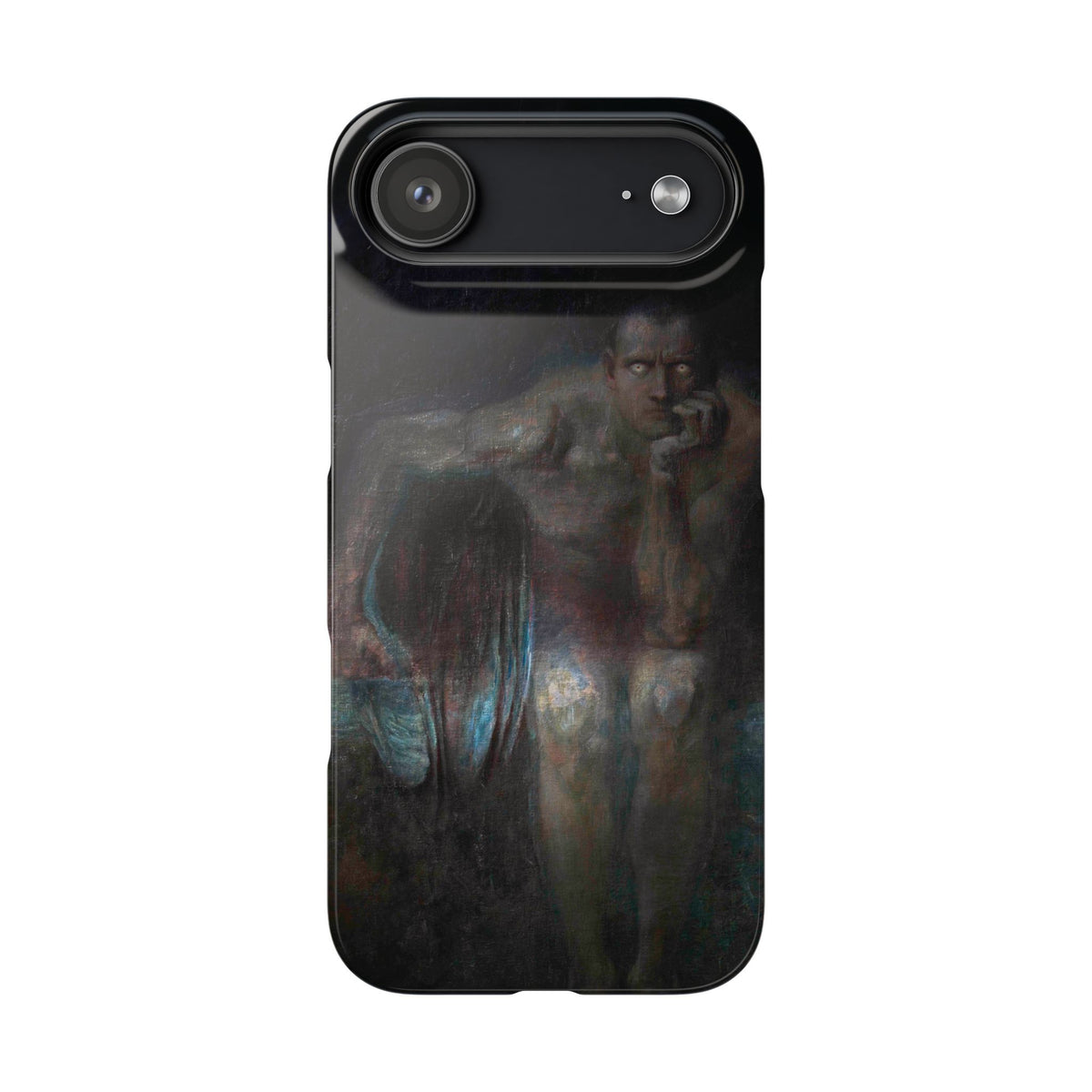 Lucifer by Franz von Stuck - iPhone Slim Case