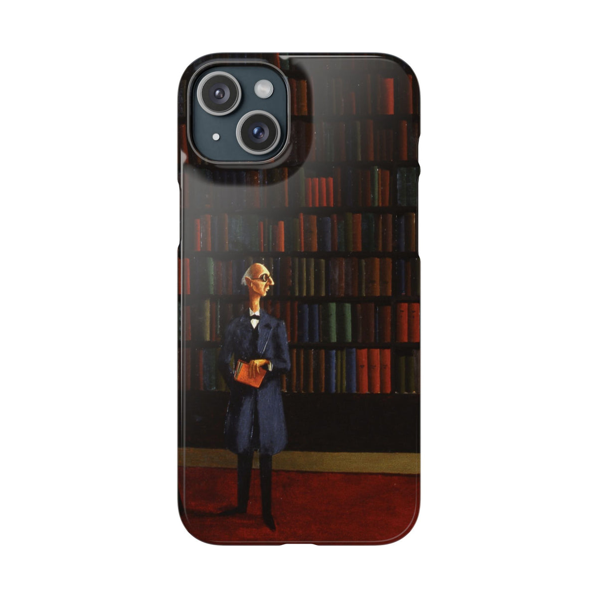 The Library by Franz Sedlacek - iPhone Slim Case