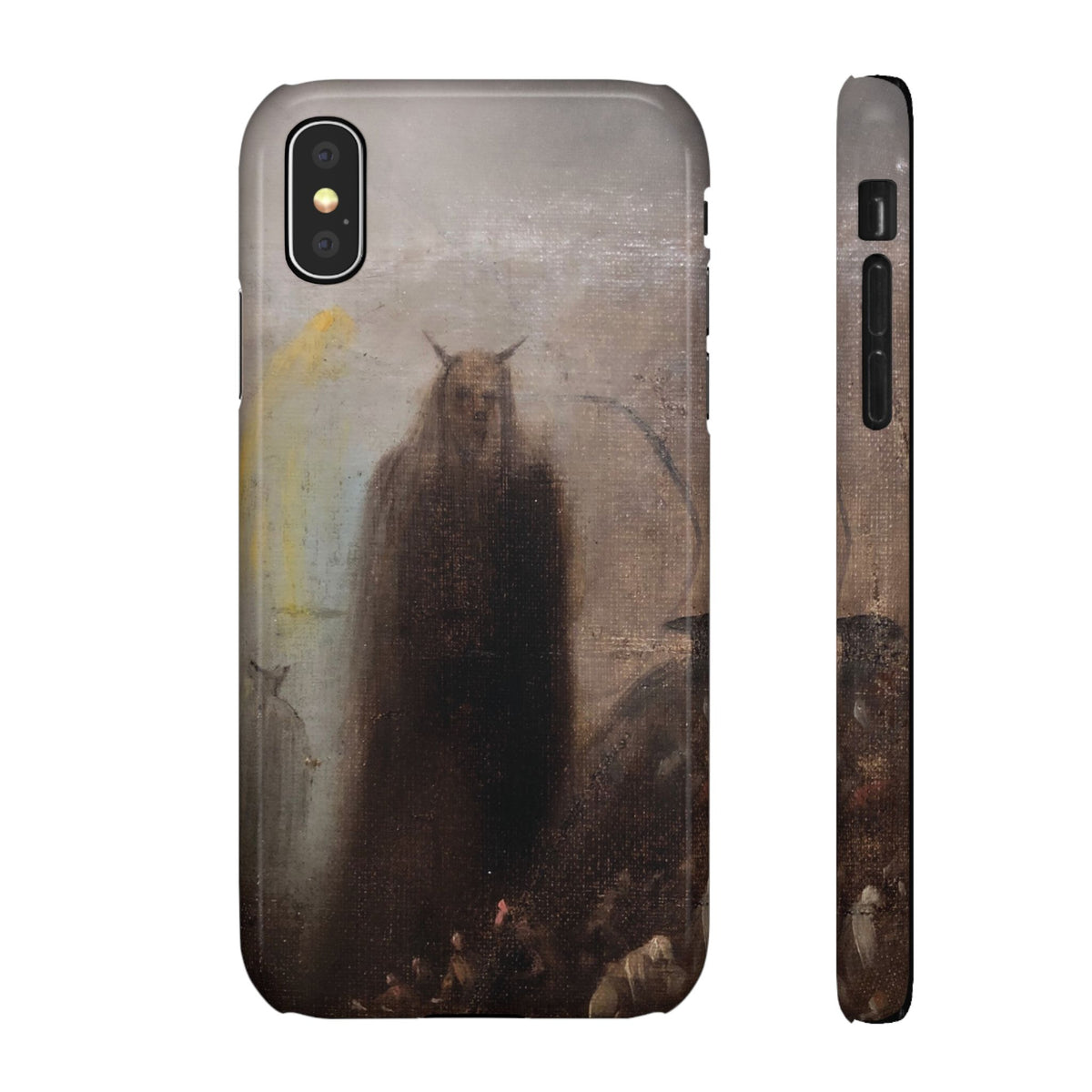 Ghostly Vision by Francisco Goya - iPhone Slim Case