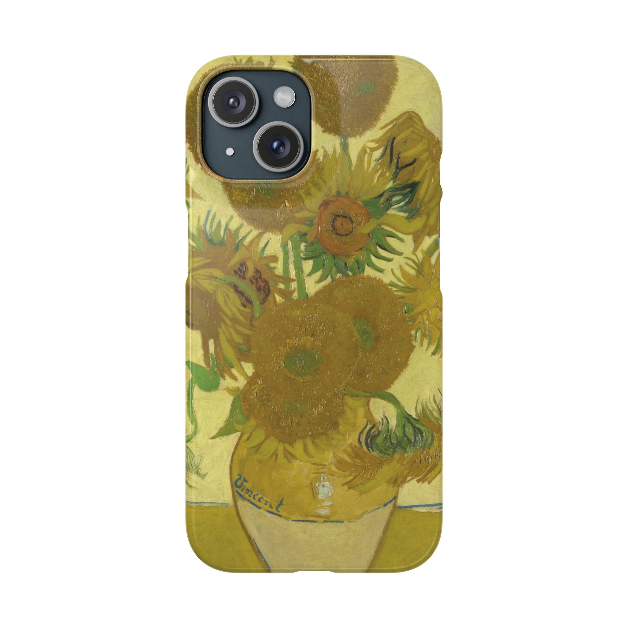Sunflowers by Vincent van Gogh - iPhone Slim Case