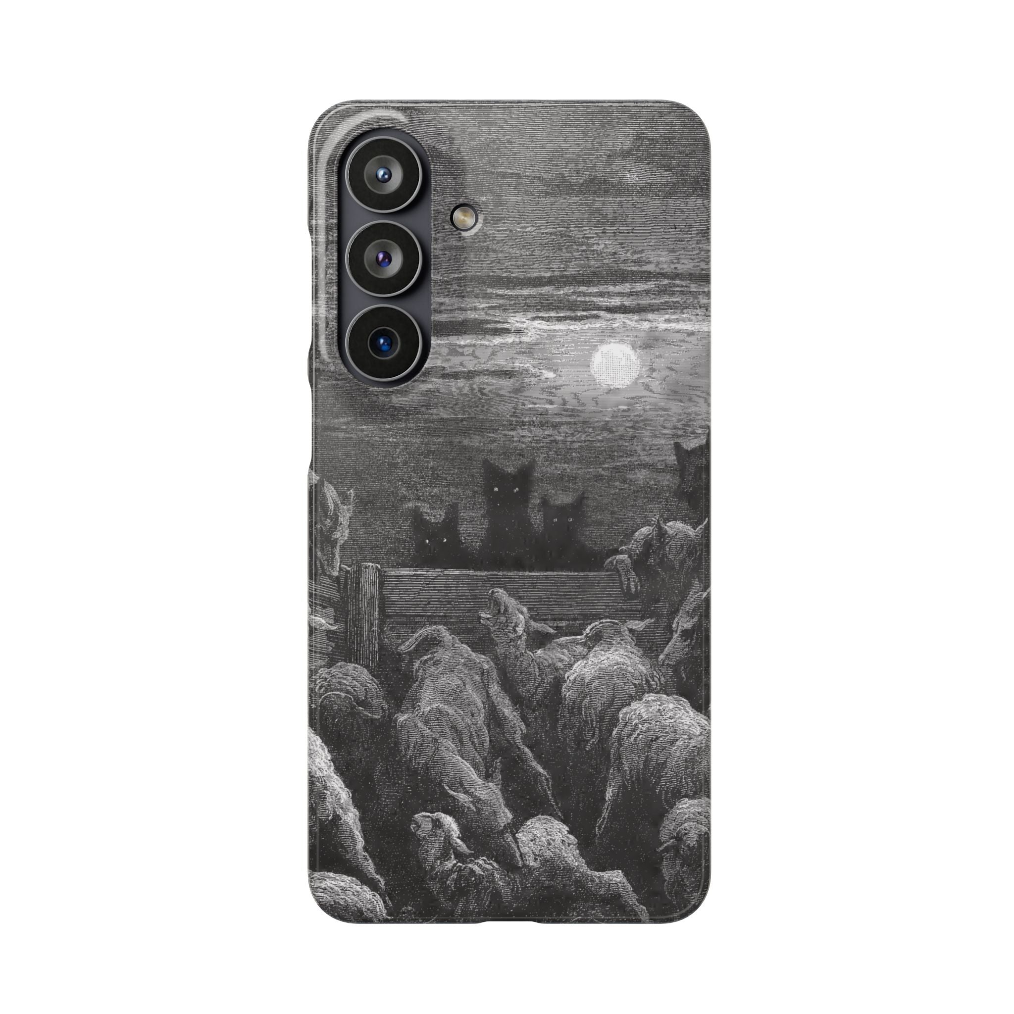 The Wolves and The Sheep by Gustave Dore - Samsung Slim Case