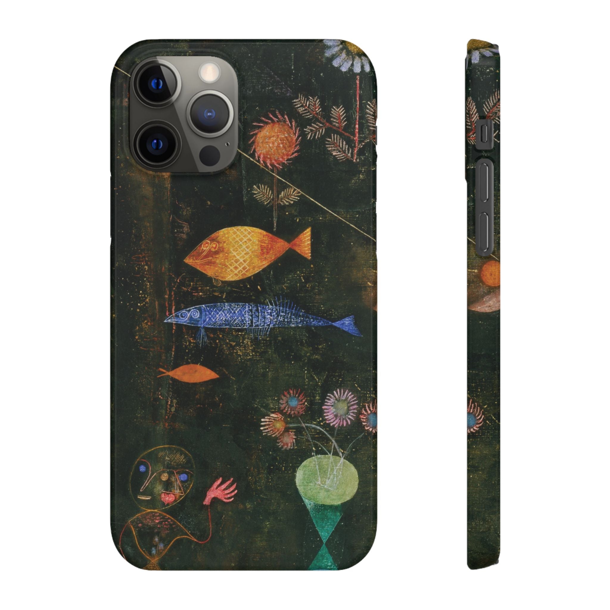 Fish Magic by Paul Klee - iPhone Slim Case