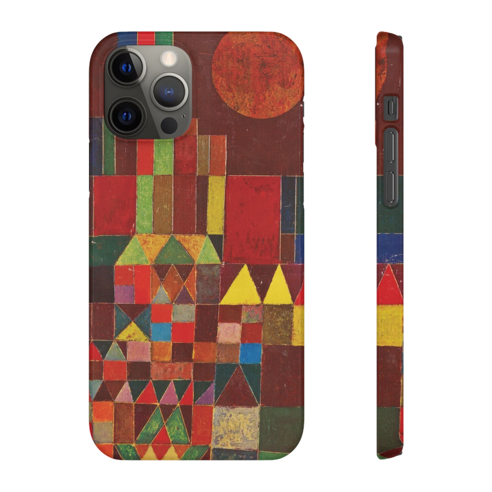 Castle and Sun by Paul Klee - iPhone Slim Case