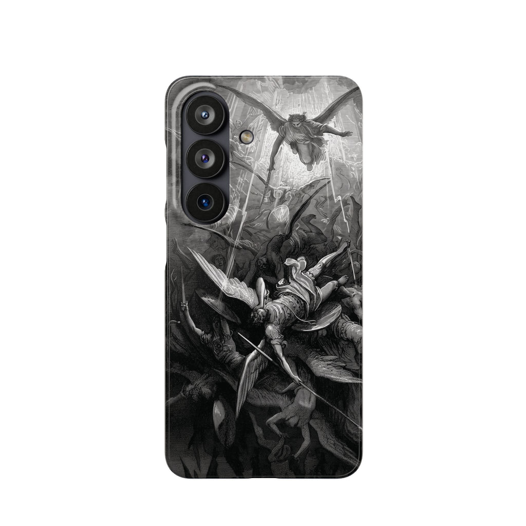 Paradise Lost |The Battle in Heaven by Gustave Doré - Samsung Slim Case