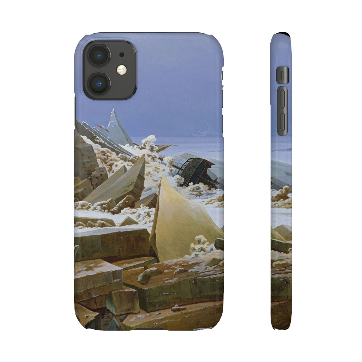 The Sea of Ice by Caspar David Friedrich - iPhone Slim Case
