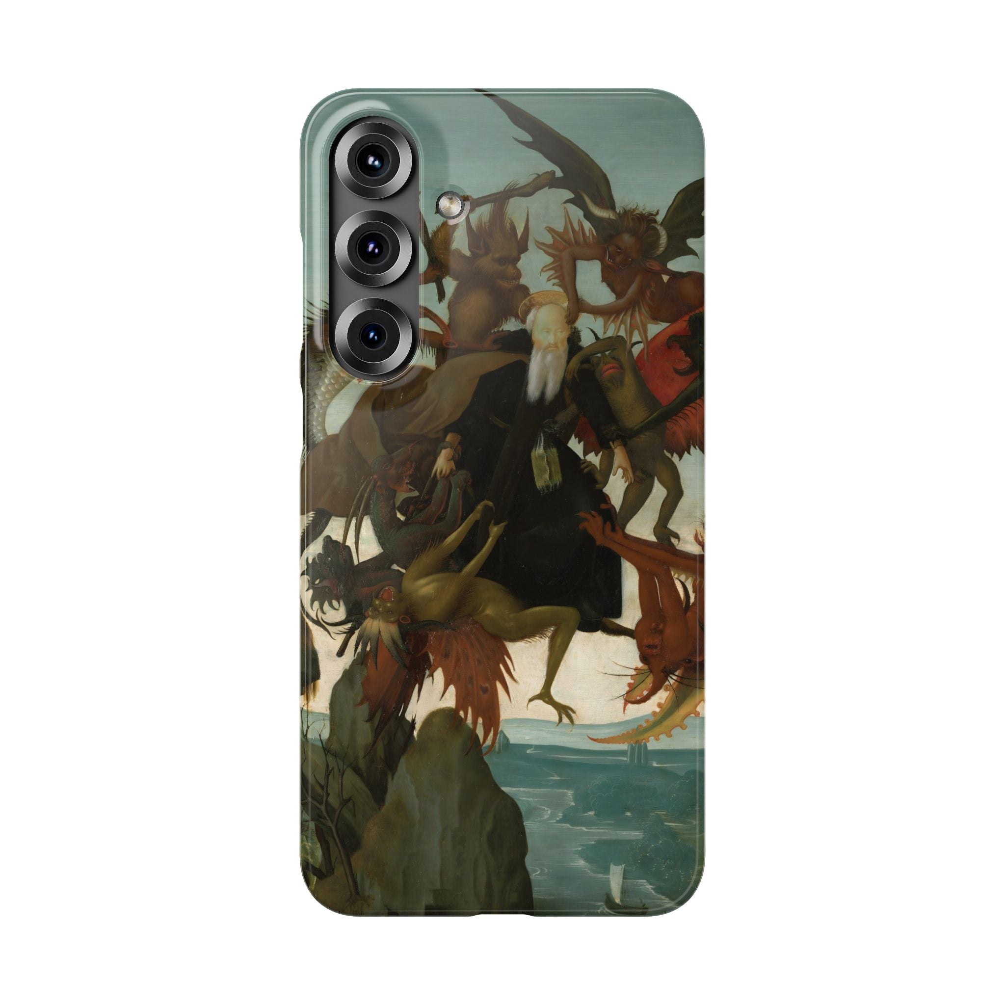 The Torment of Saint Anthony by Michelangelo Buonarroti - Samsung Slim Case