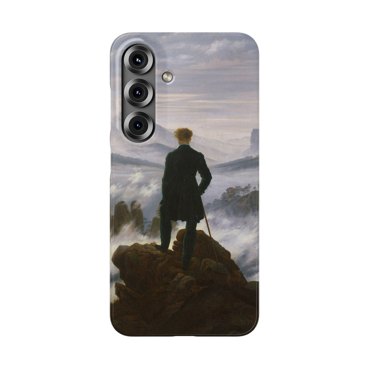 The Wanderer above the Sea of Fog by Caspar David Friedrich - Samsung Slim Case
