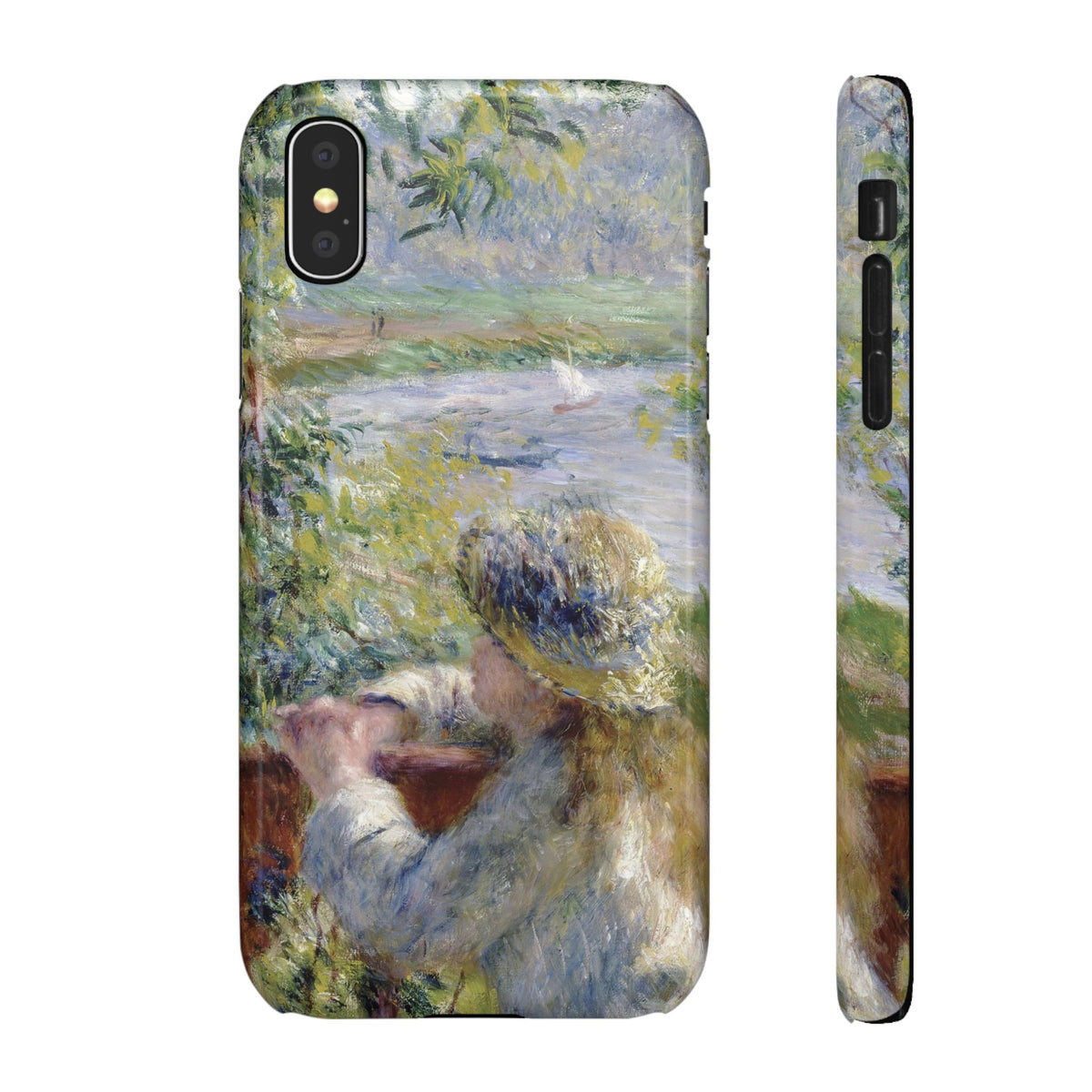 By the Water by Pierre Auguste Renoir - iPhone Slim Case