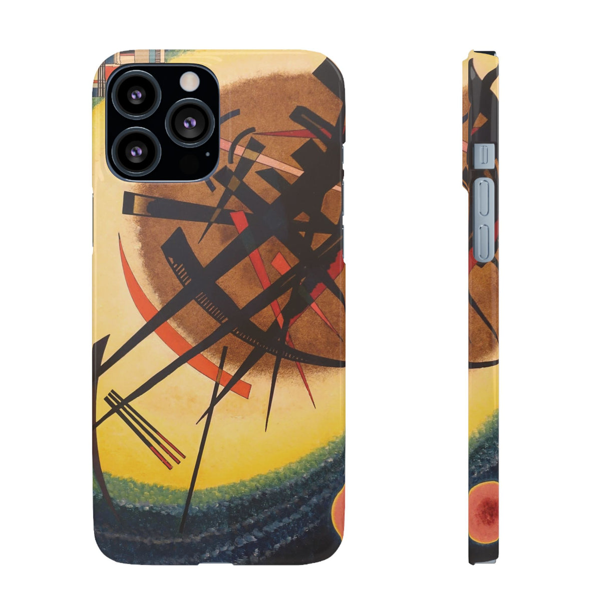 In the Bright Oval by Vasily Kandinsky - iPhone Slim Case