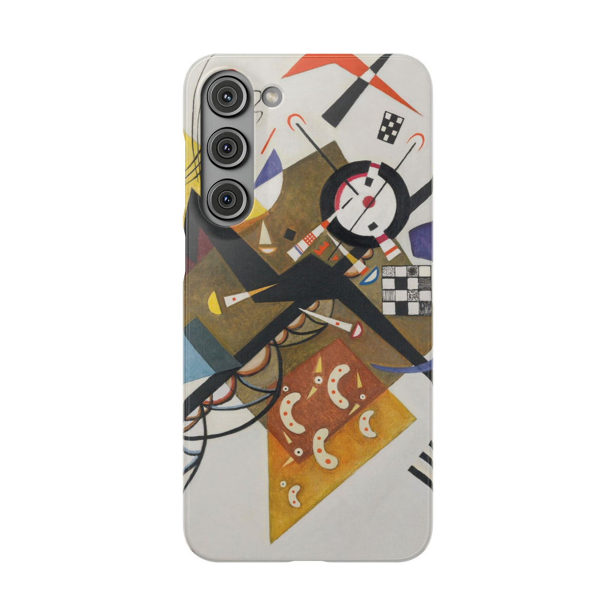 On White II by Vasily Kandinsky - Samsung Slim Case