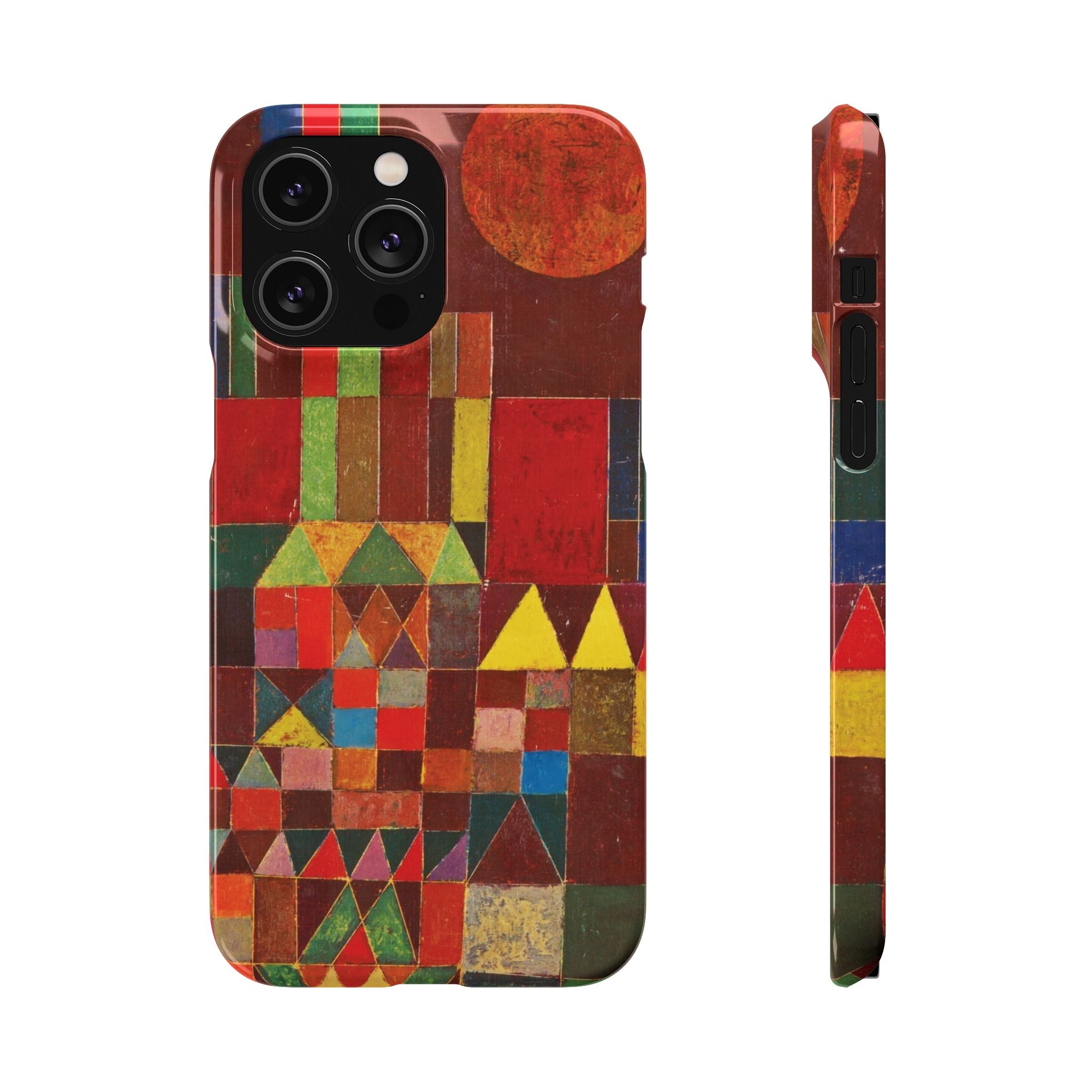 Castle and Sun by Paul Klee - iPhone Slim Case