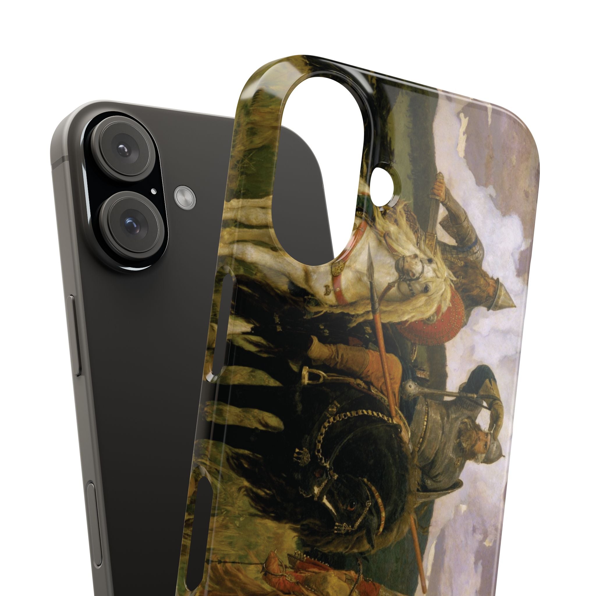 Bogatyrs by Viktor Vasnetsov - iPhone Slim Case
