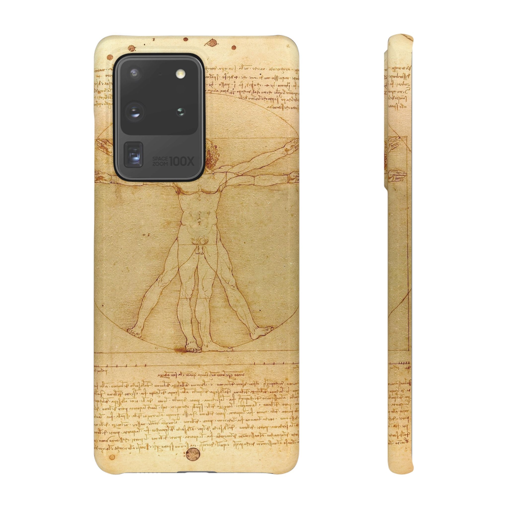 The Vitruvian Man by Leonardo da Vinci - Samsung Slim Case