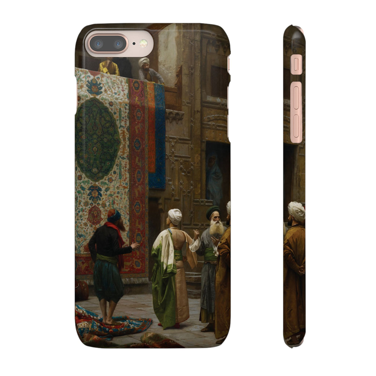 The Carpet Merchant by Jean-Leon Gerome - iPhone Slim Case