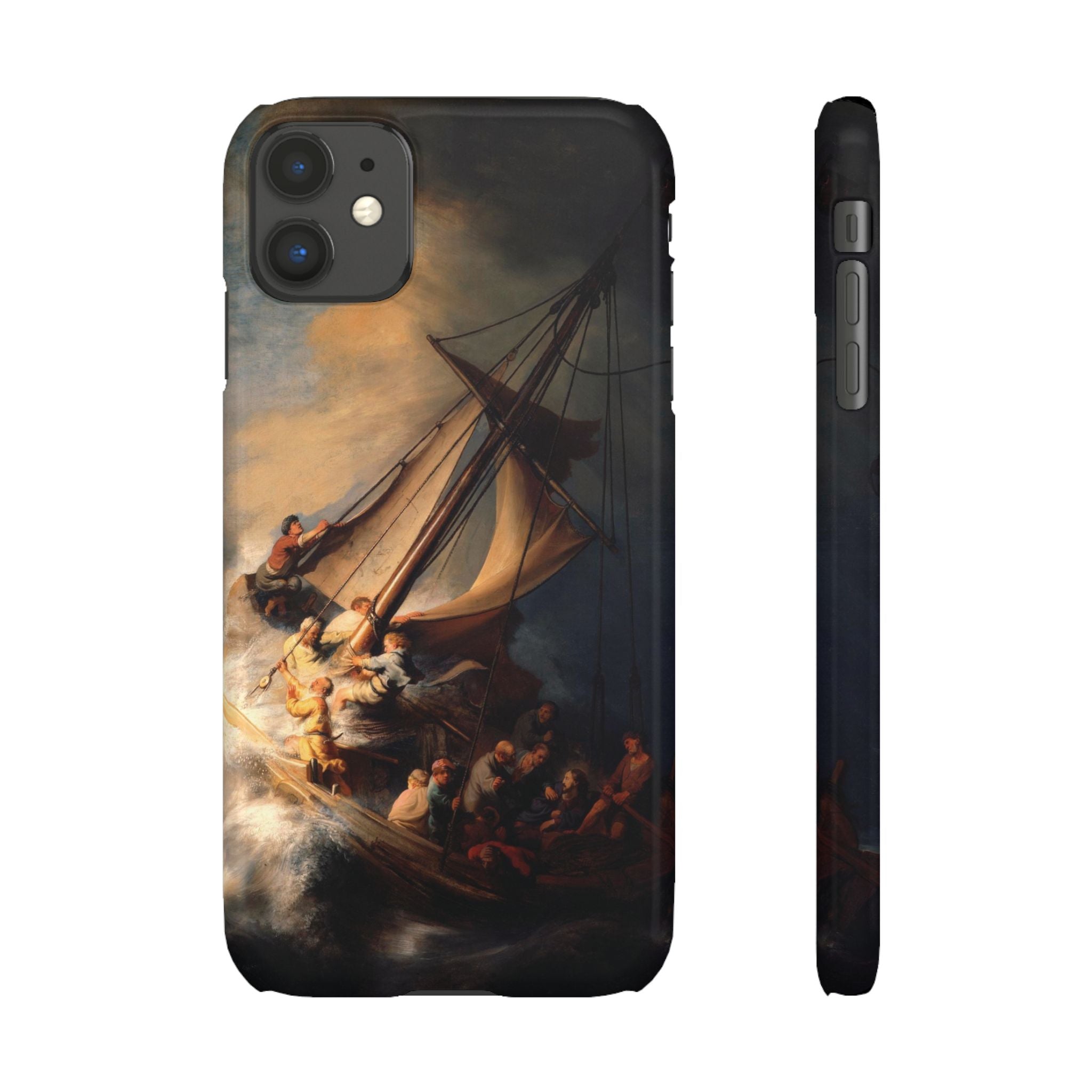The Storm on the Sea of Galilee by Rembrandt - iPhone Slim Case
