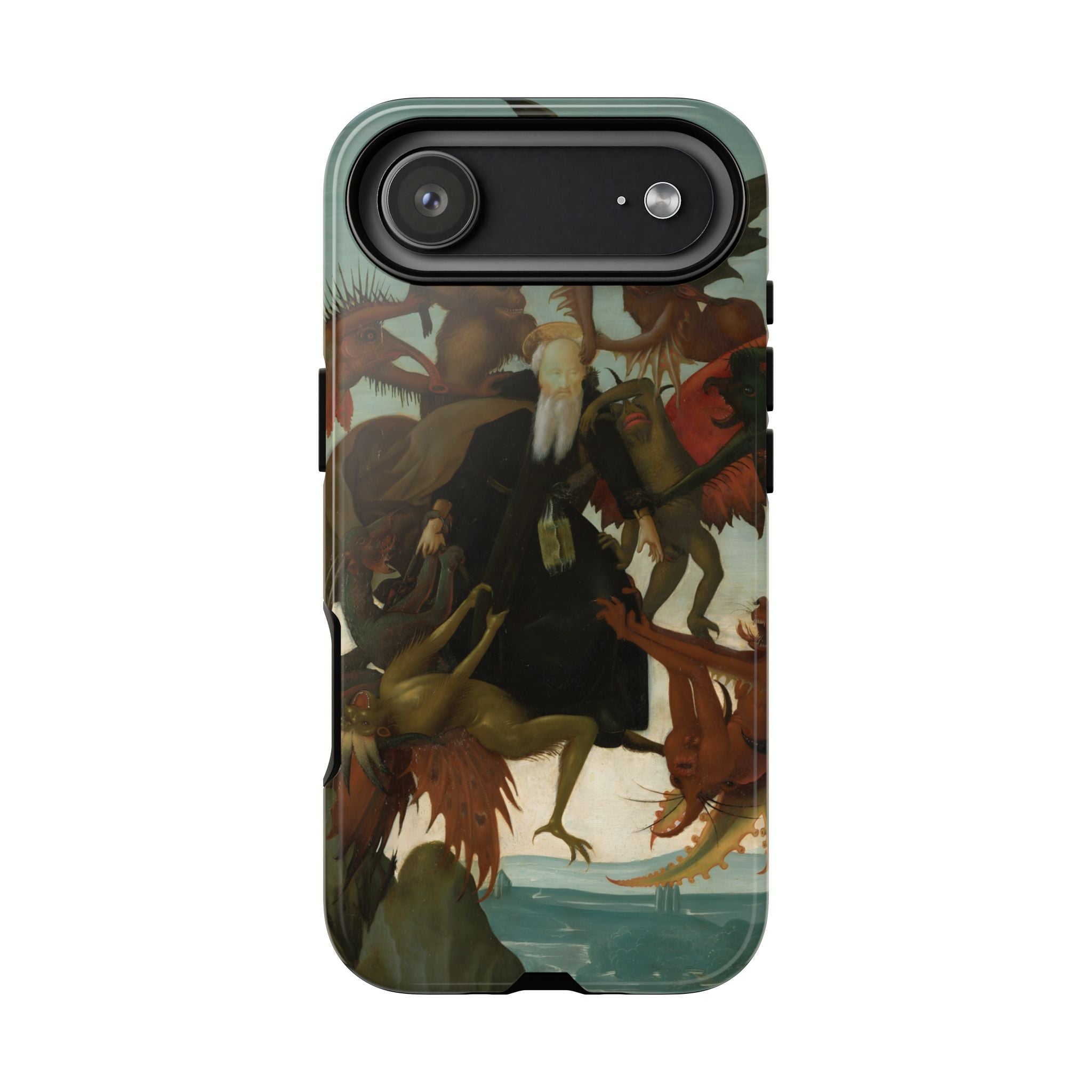Die Qualen des Heiligen Antonius von Michelangelo – Robuste iPhone-Hülle