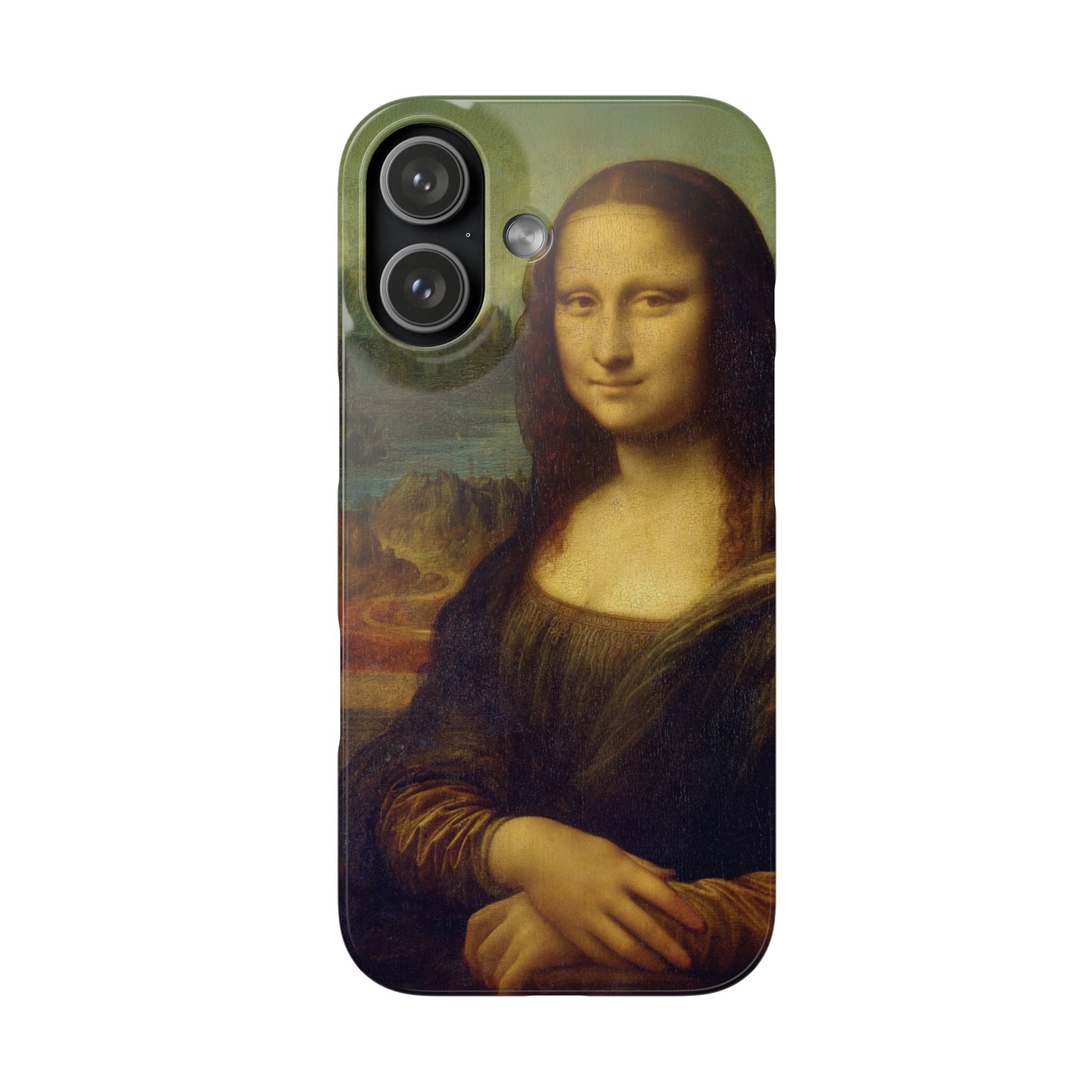 Mona Lisa by Leonardo da Vinci - iPhone Slim Case