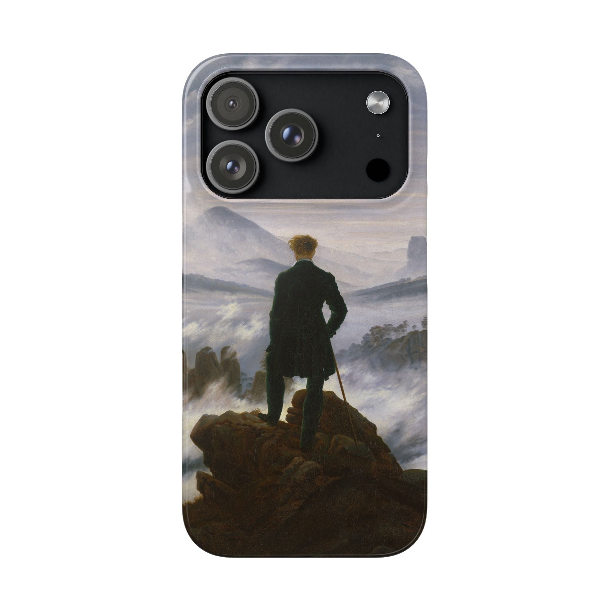 The Wanderer above the Sea of Fog by Caspar David Friedrich - iPhone Slim Case