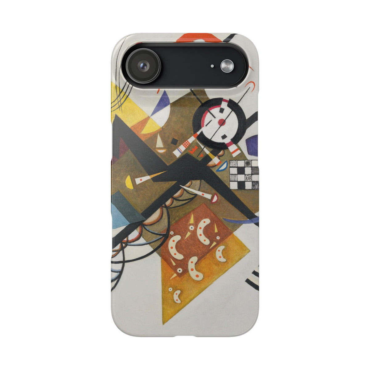On White II by Vasily Kandinsky - iPhone Slim Case