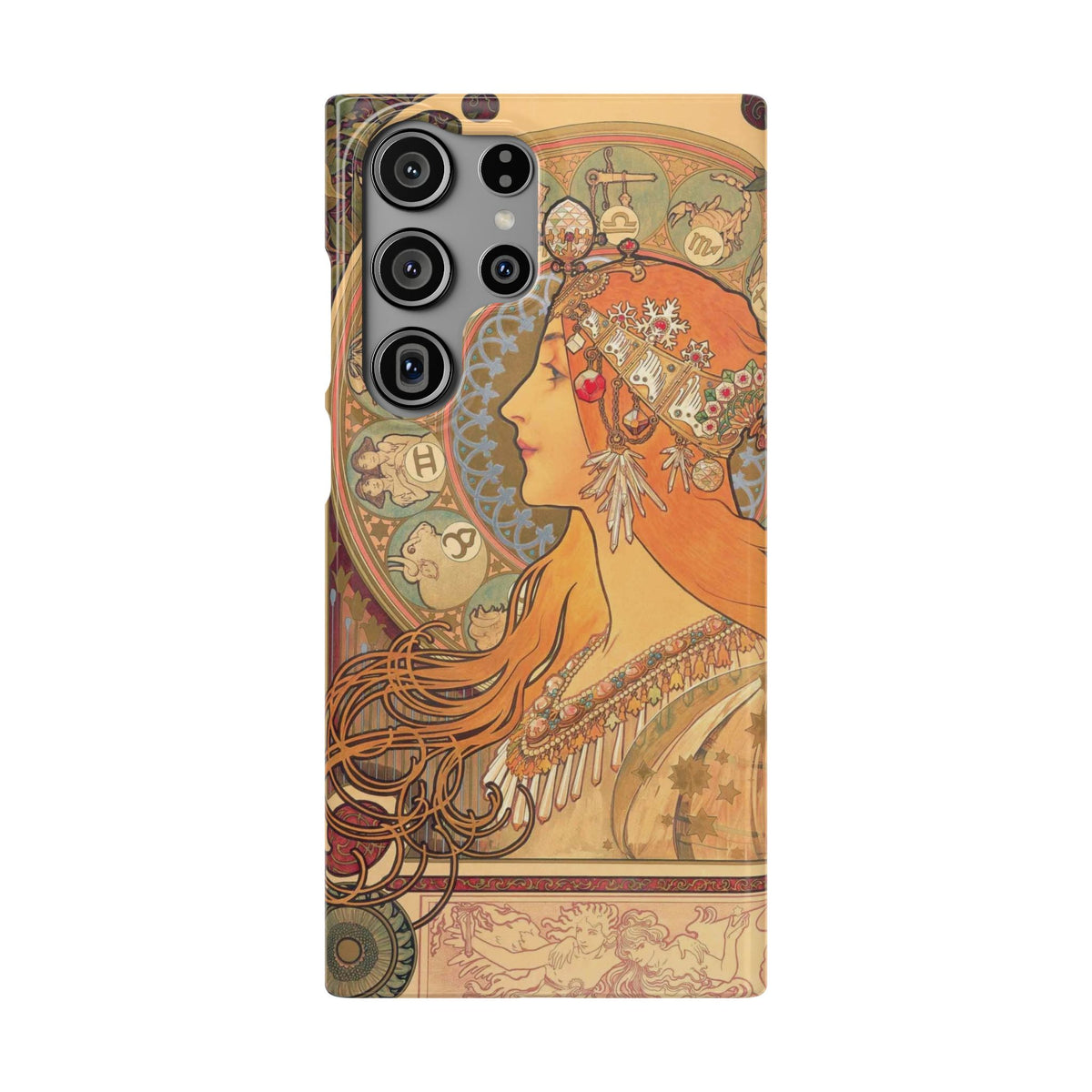 Zodiac by Alphonse Mucha - Samsung Slim Case