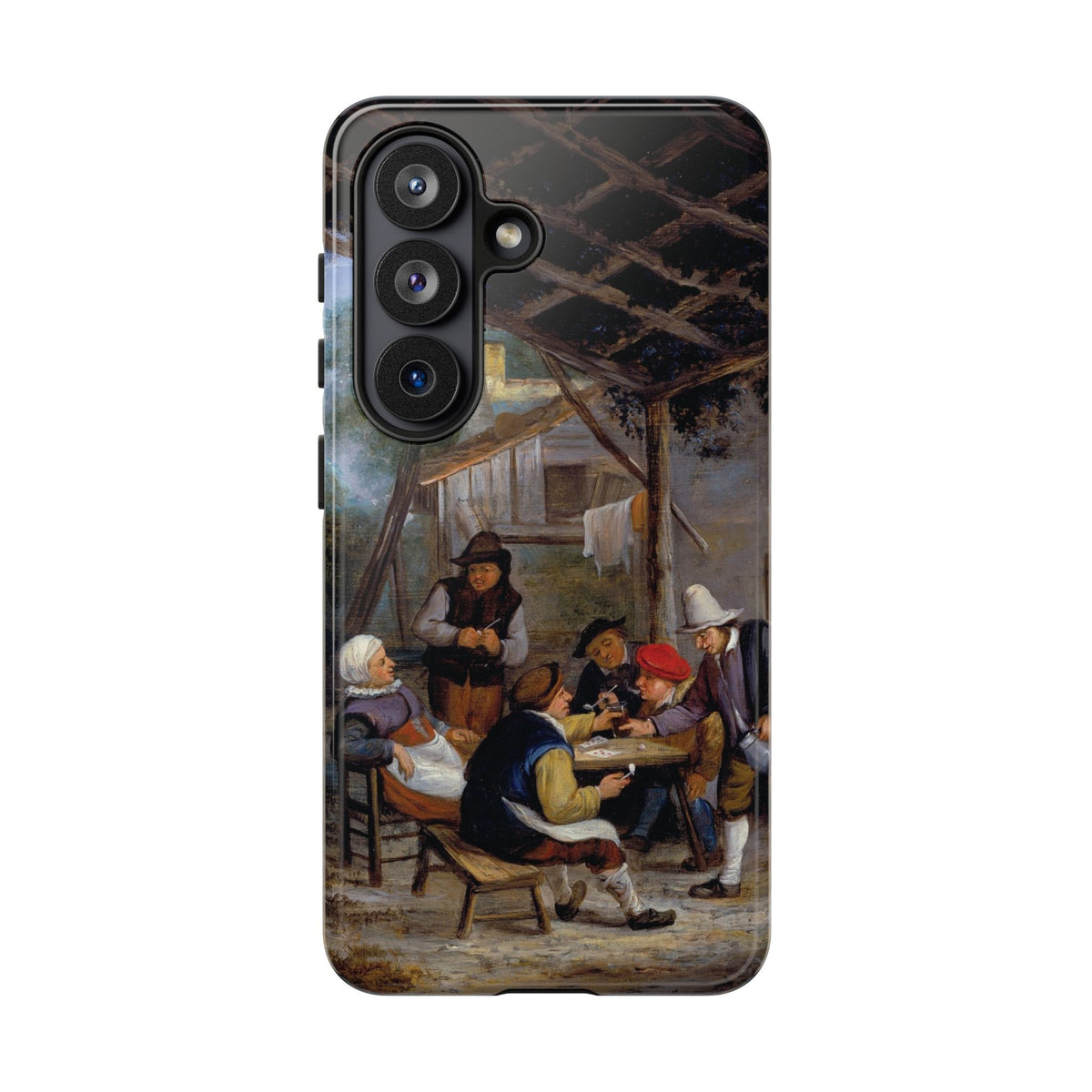 Peasants Drinking by Adriaen van Ostade - Samsung Tough Case