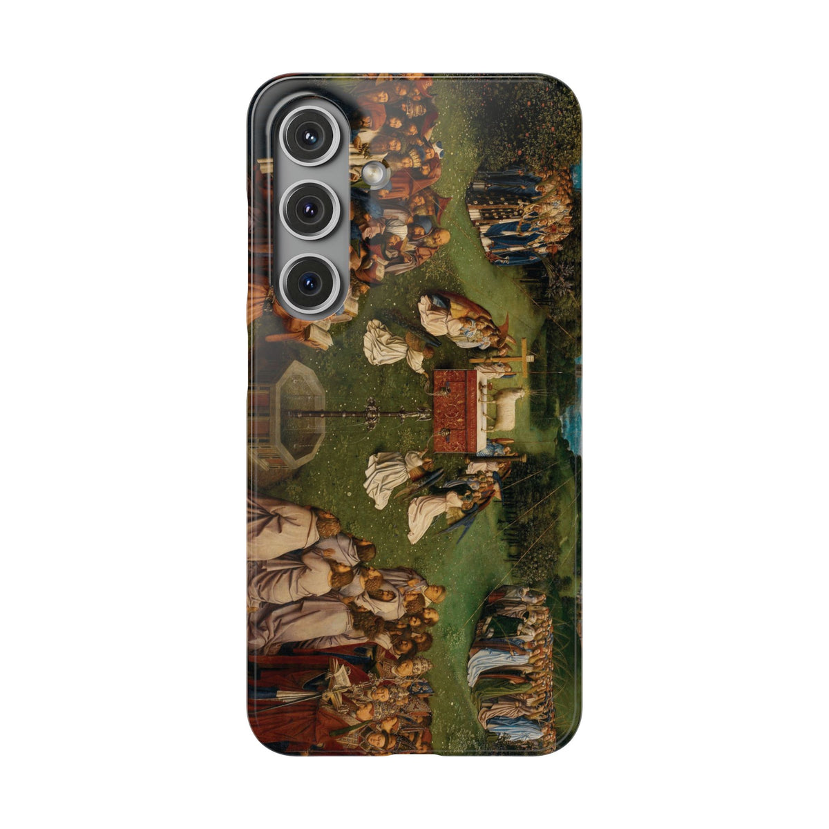 Adoration of the Lamb from the Ghent Altarpiece by Hubert van Eyck - Samsung Slim Case