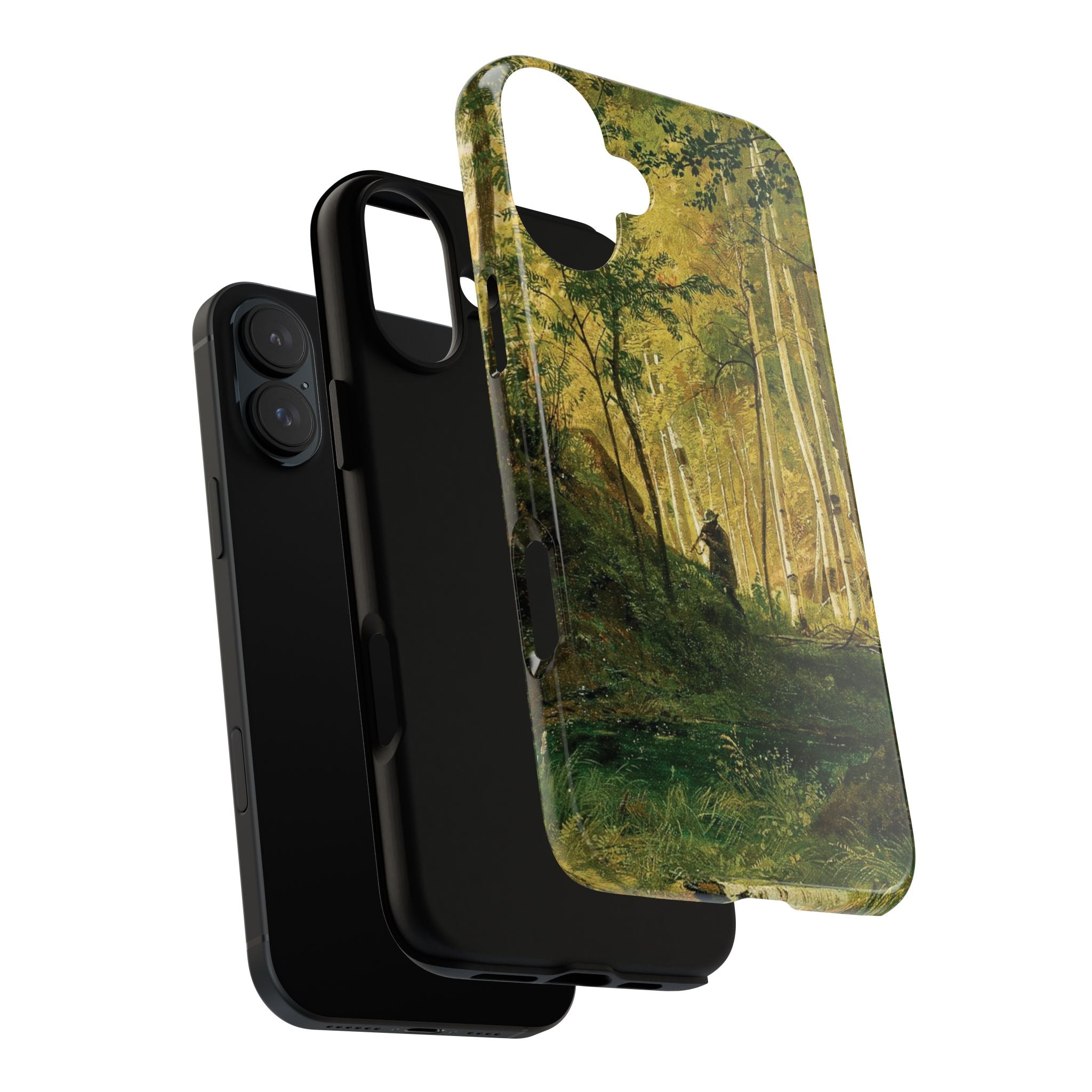 Landscape with a Hunter Valaam Island by Ivan Ivanovich Shishkin - iPhone Tough Case