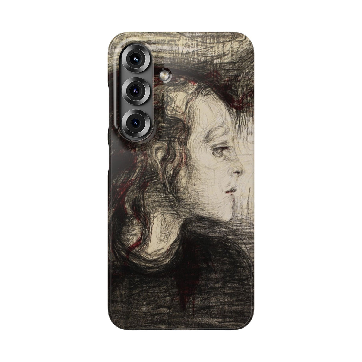 The Sick Child by Edvard Munch - Samsung Slim Case