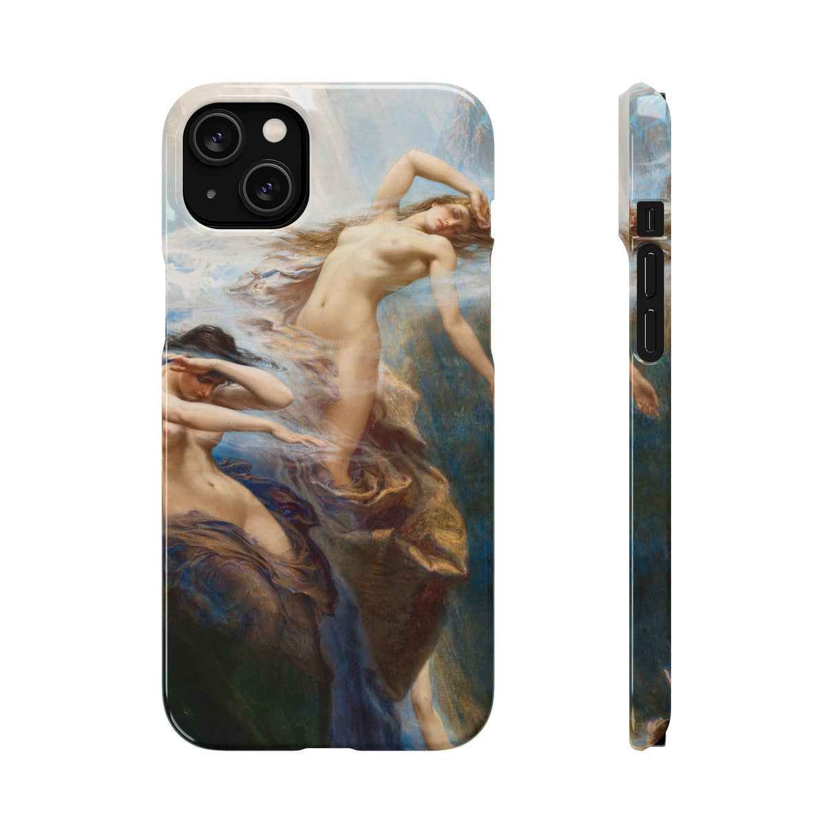 The Mountain Mists by Herbert James Draper - iPhone Slim Case