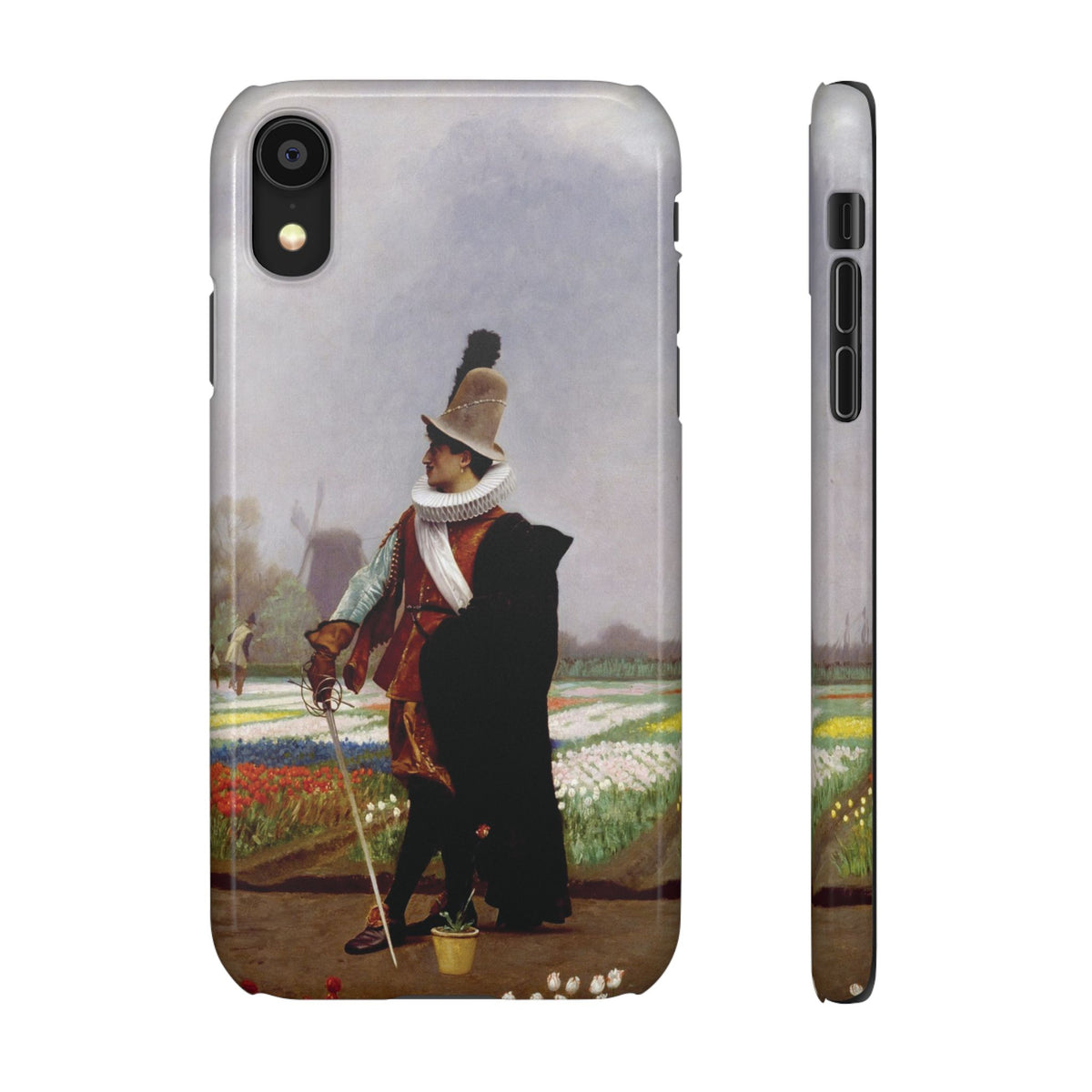 The Tulip Folly by Jean-Leon Gerome - iPhone Slim Case