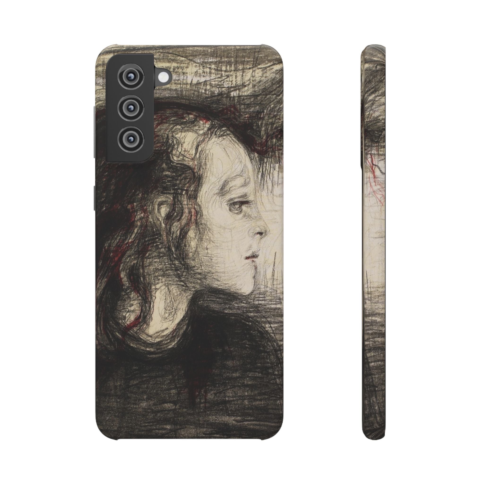 The Sick Child by Edvard Munch - Samsung Slim Case