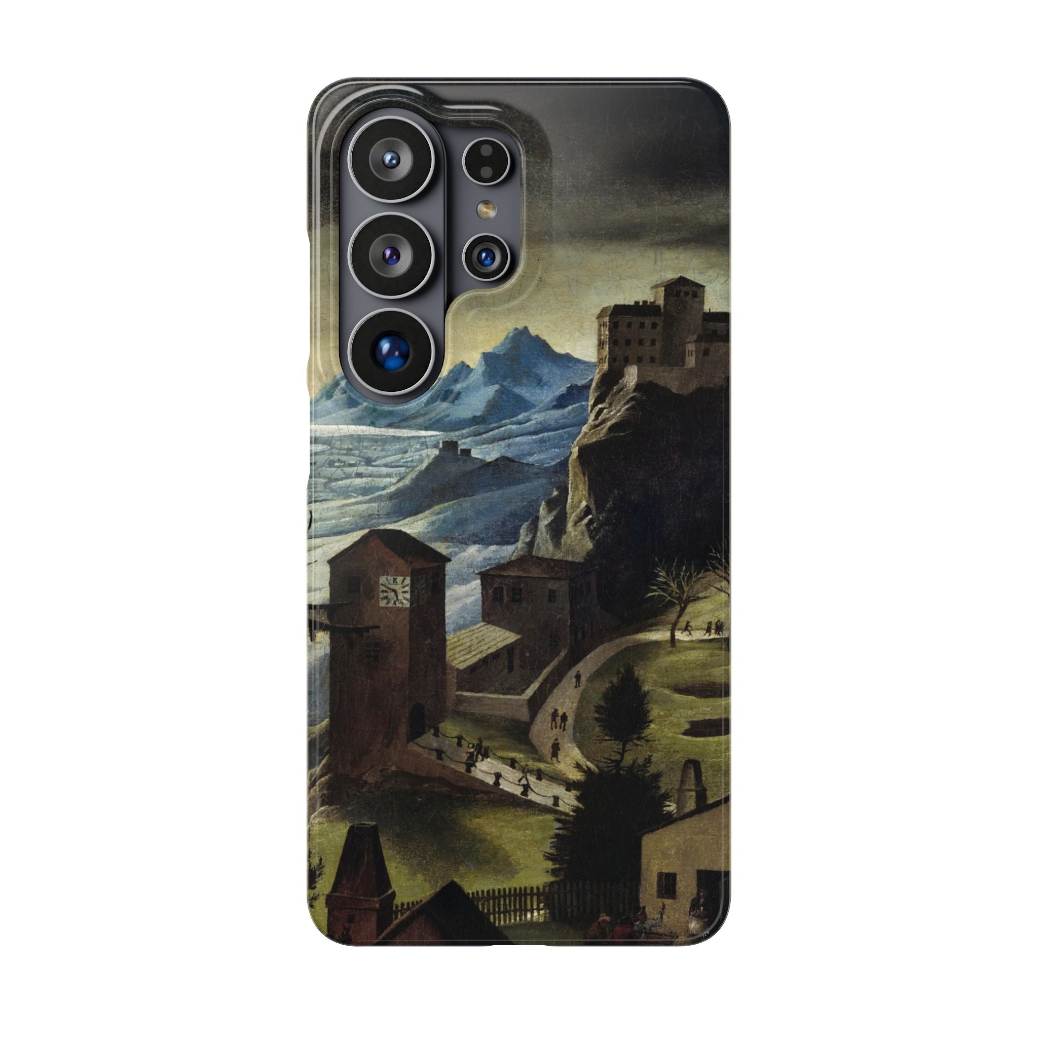 Landschaft mit Burg by Franz Sedlacek - Samsung Slim Case