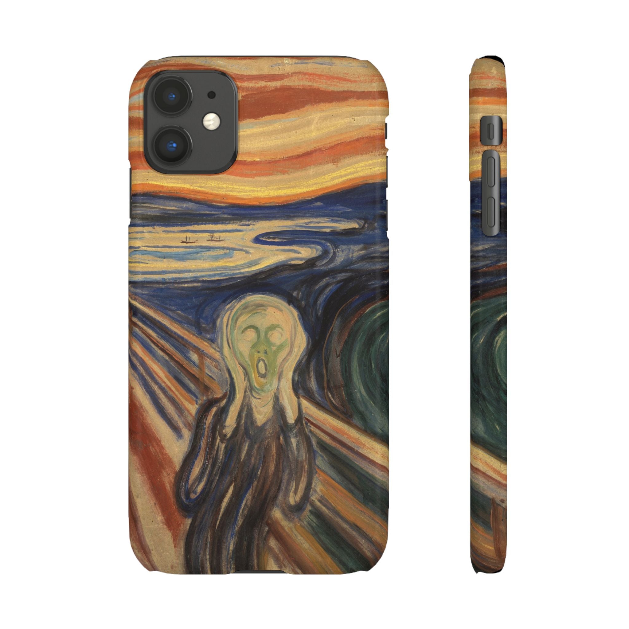 The scream by Edvard Munch - iPhone Slim Case