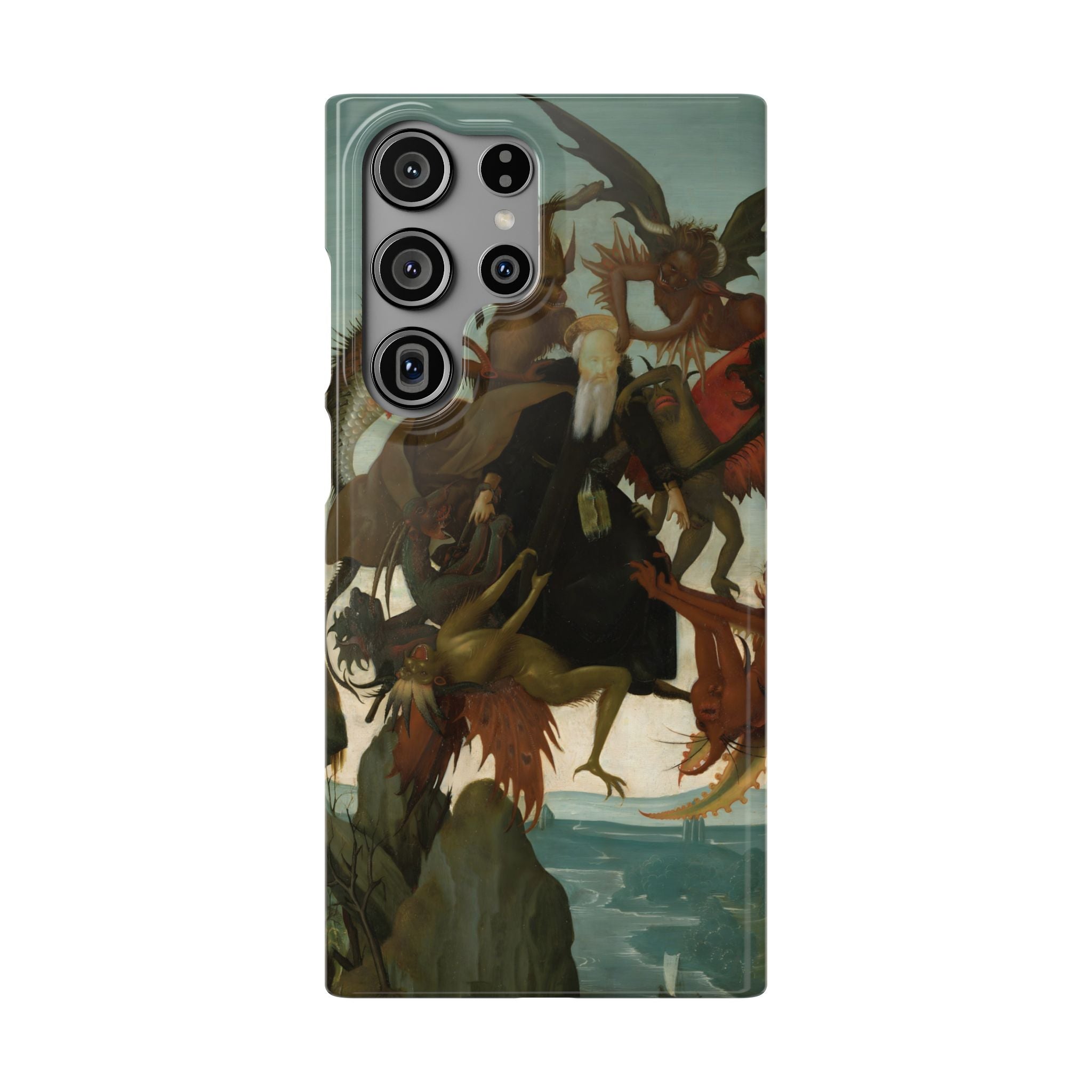 The Torment of Saint Anthony by Michelangelo Buonarroti - Samsung Slim Case