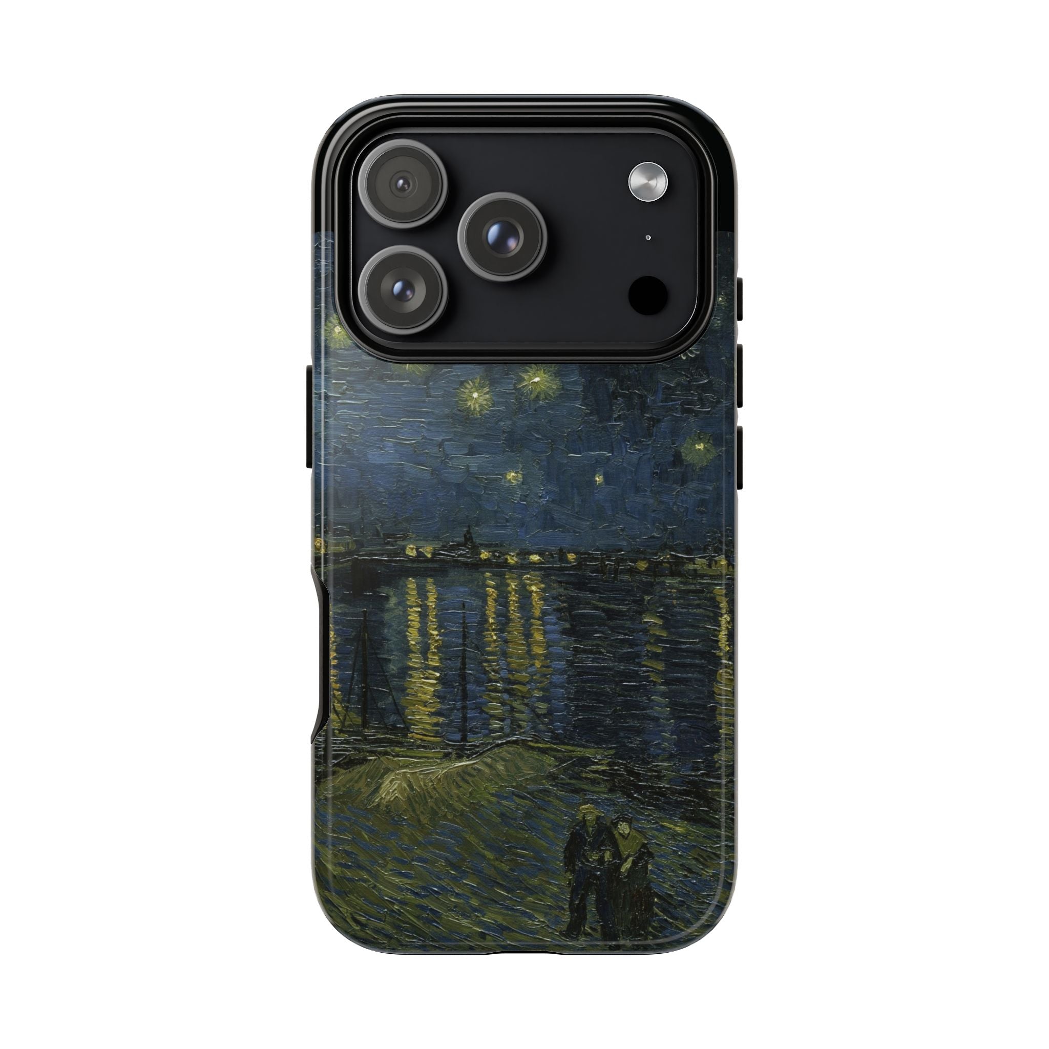 Starry Night on the Rhone by Van Gogh - iPhone Tough Case