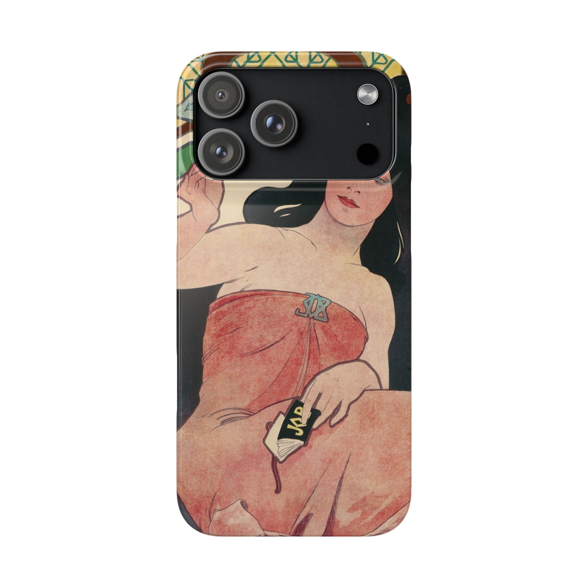 JOB by Alphonse Mucha - iPhone Slim Case