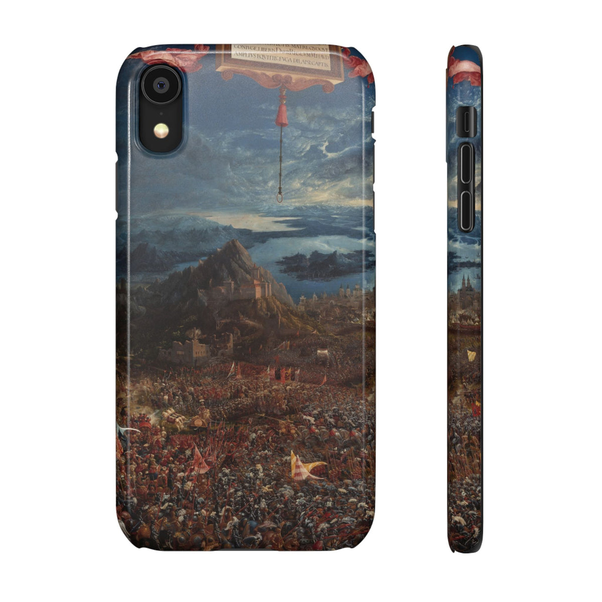 The Battle of Alexander at Issus by Albrecht Altdorfer - iPhone Slim Case