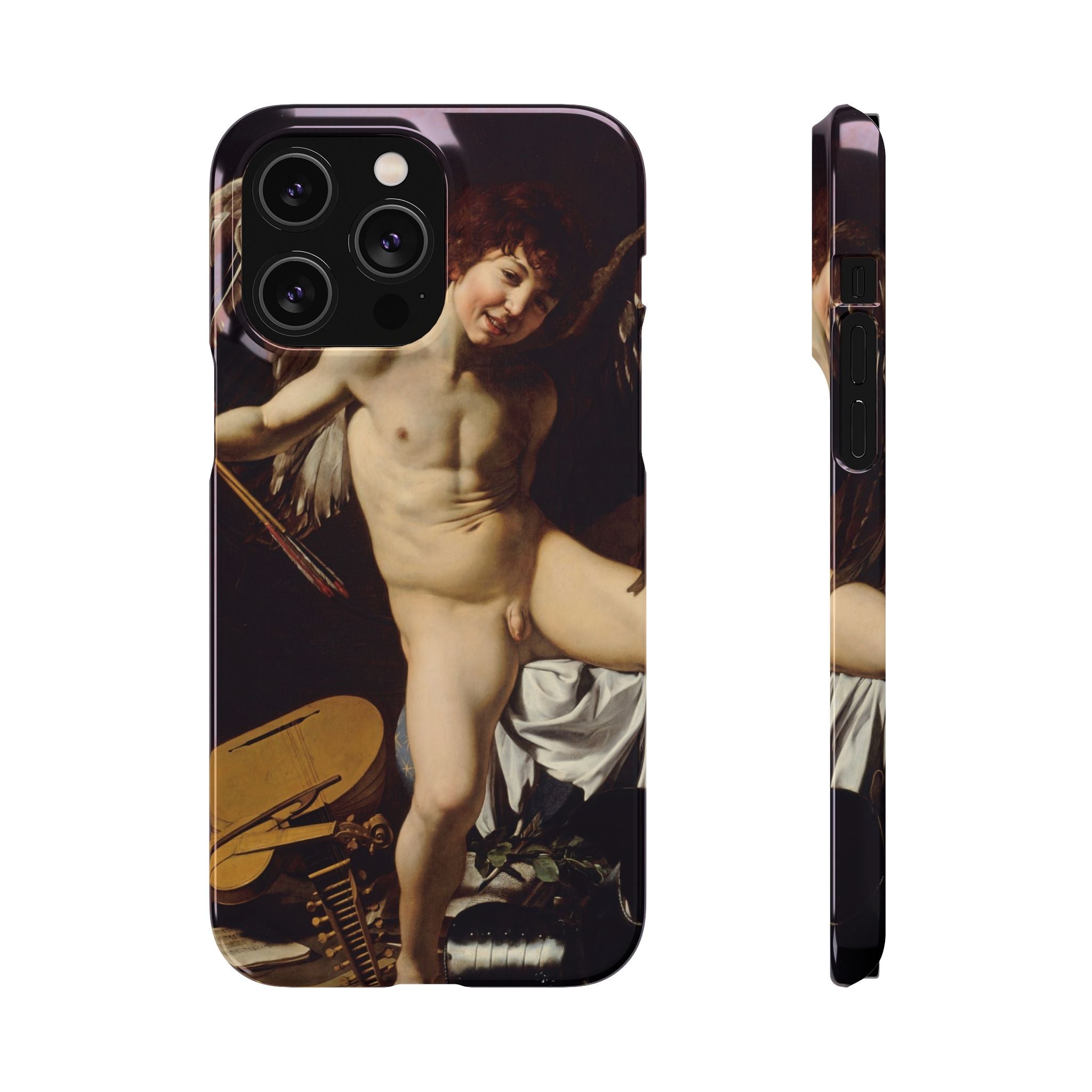 Amor Vincit Omnia by Caravaggio - iPhone Slim Case