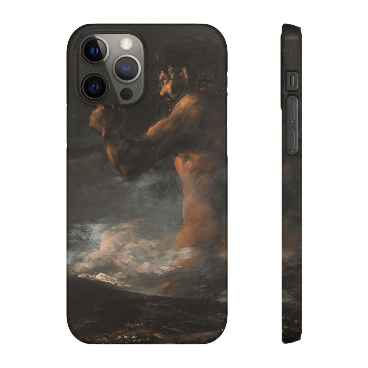 The Colossus by Francisco de Goya - iPhone Slim Case