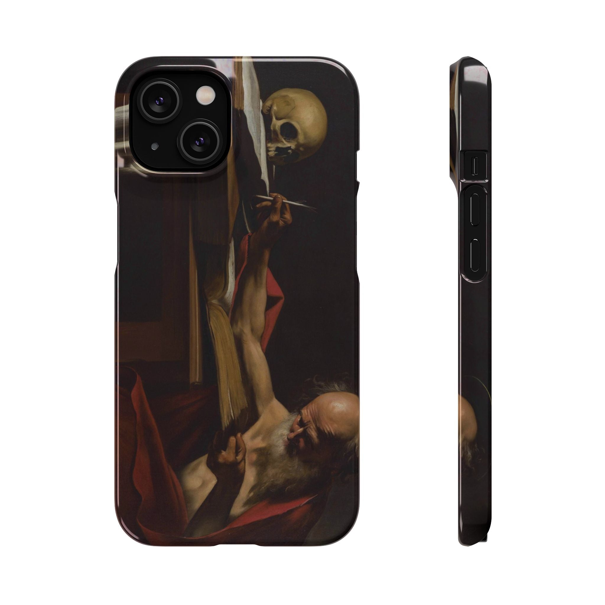 San Girolamo Scrivente by Caravaggio - iPhone Slim Case